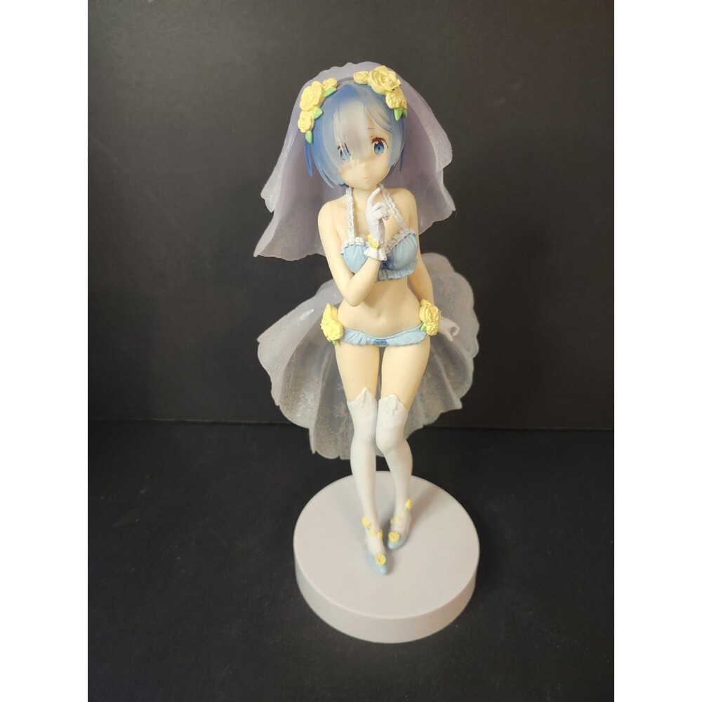 Re Life In Different World From Zero Rezero Exq Figure Ram Swimsuit Wedding Bouq